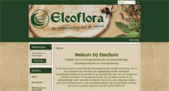 Desktop Screenshot of eleoflora.nl