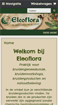 Mobile Screenshot of eleoflora.nl