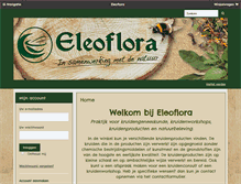 Tablet Screenshot of eleoflora.nl